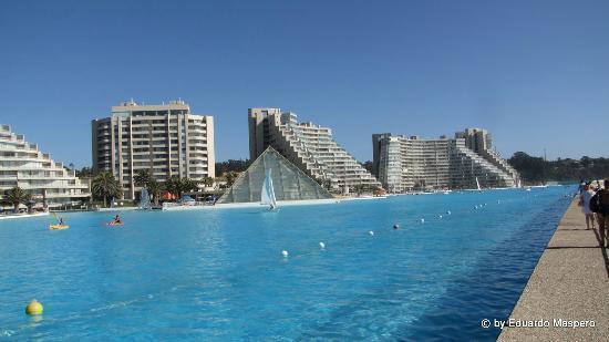 Vive San Alfonso Del Mar Daire Algarrobo Oda fotoğraf